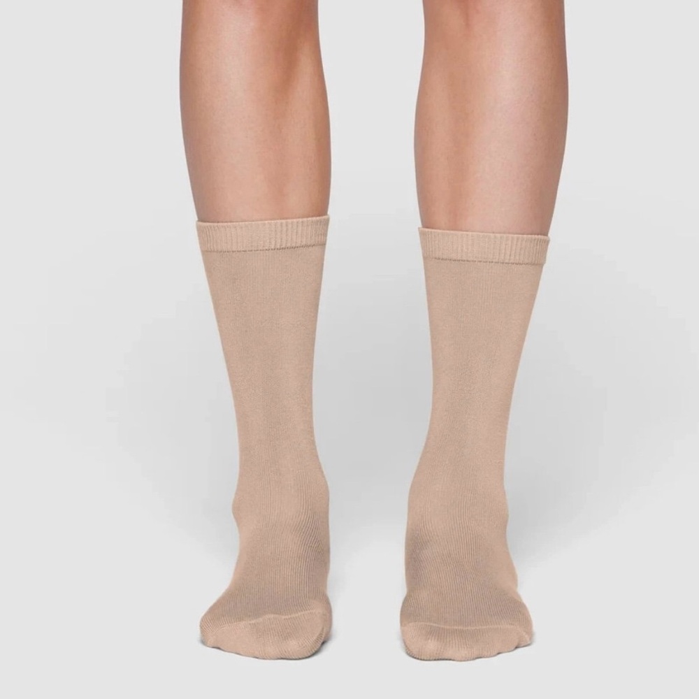 NWT Skims Everyday Crew Sock Mica